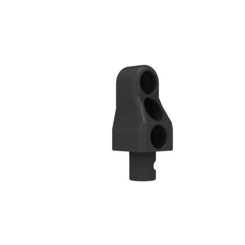 Універсальний затискач для кріплення голови, 5 свердловин без артефактів, титан, inomed Medizintechnik GmbH